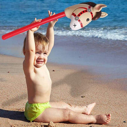 PVC Inflatable Stick Horse Toy for Kids by HitMyNeed