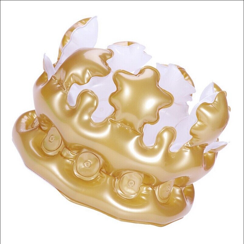 PVC Reusable Inflatable Crown for Kids and Adults by HitMyNeed