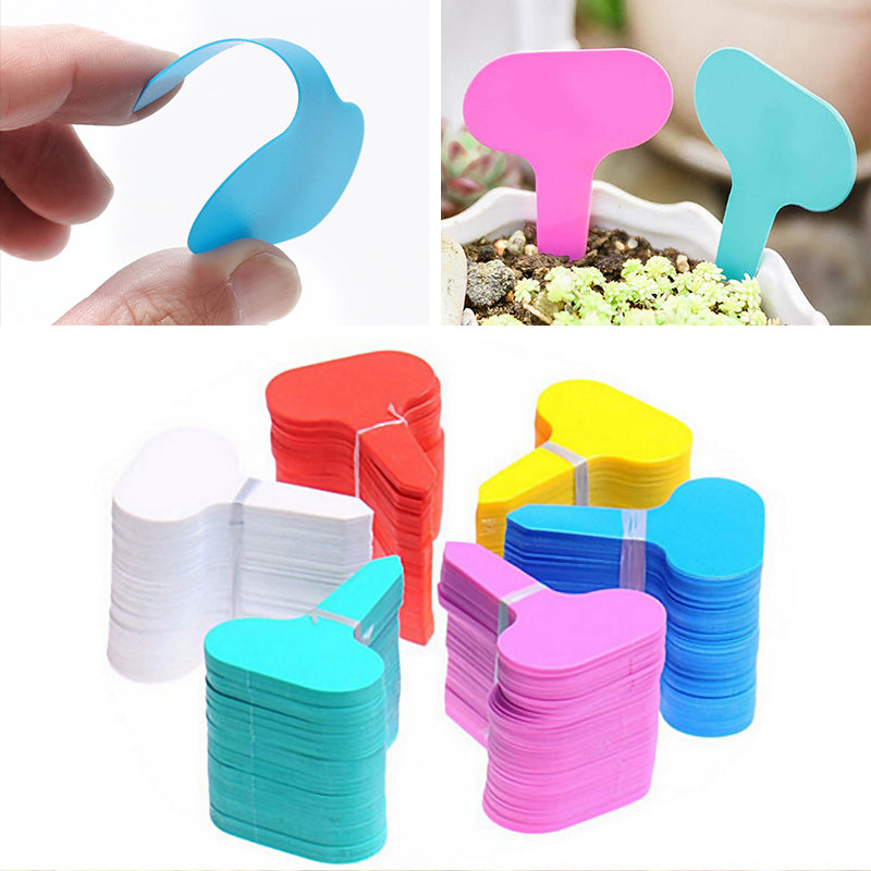 PVC T-Type Garden Plant Labels by HitMyNeed