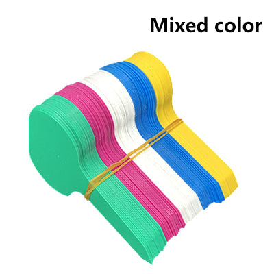 PVC T-Type Garden Plant Labels mixed-color 30pcs by HitMyNeed