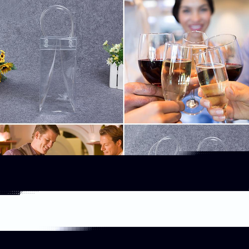 PVC Wine Ice Bag Portable Ice Bucket by HitMyNeed