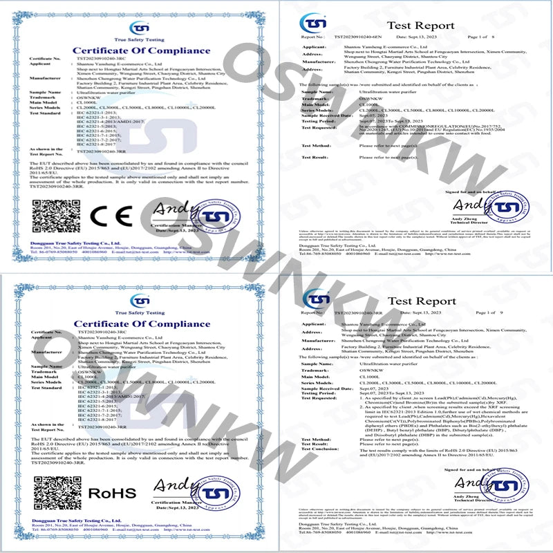 PVDF Whole House 0.01µm Stainless Steel Water Filter by HitMyNeed