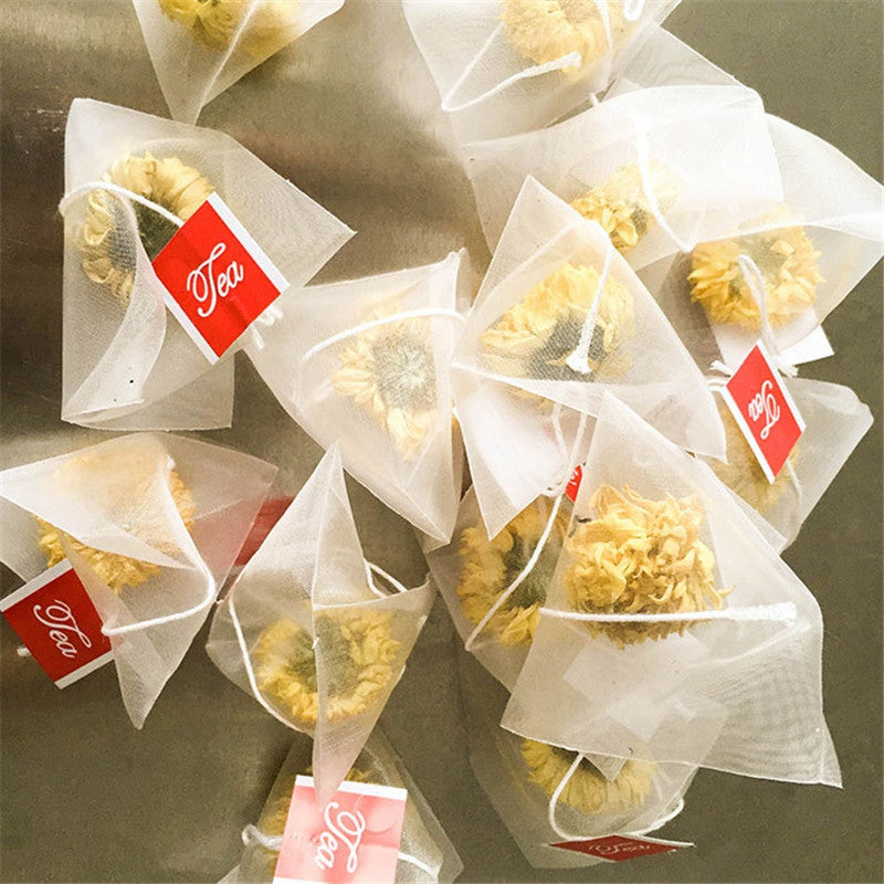Pyramid Shaped Empty Tea Bags (1000 Pack) by HitMyNeed