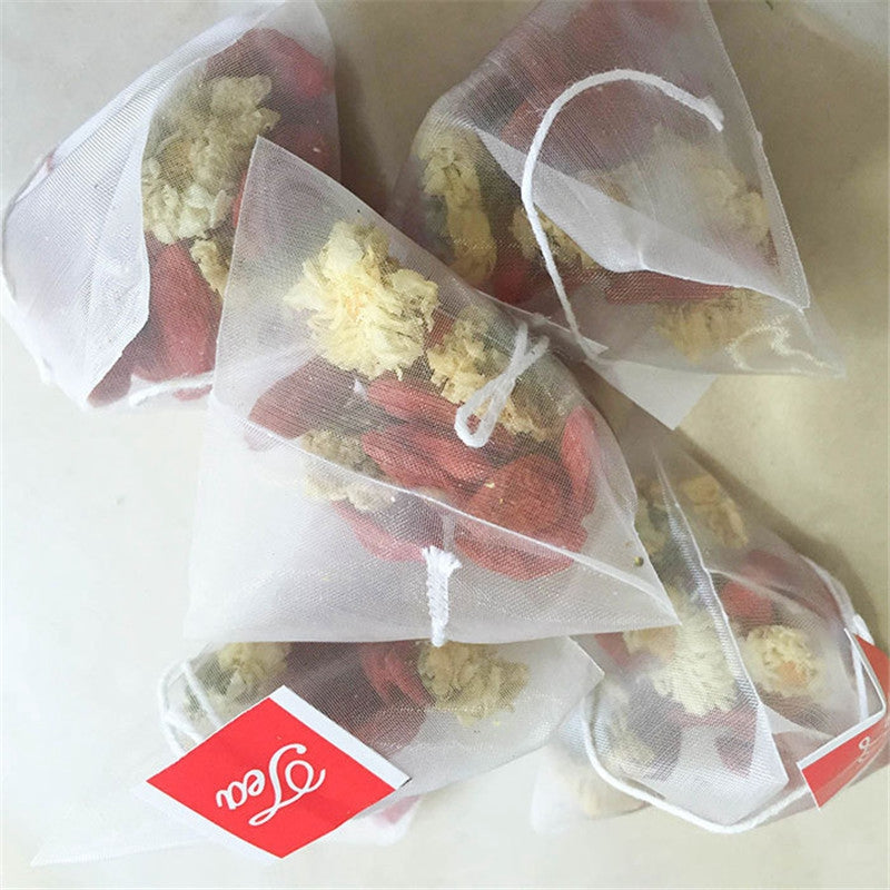 Pyramid Shaped Empty Tea Bags (1000 Pack) by HitMyNeed