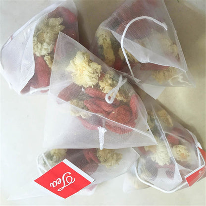 Pyramid Shaped Empty Tea Bags (1000 Pack) by HitMyNeed