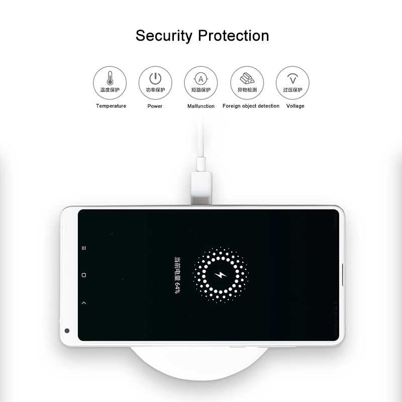 Qi Wireless Charging Pad for Smartphones by HitMyNeed