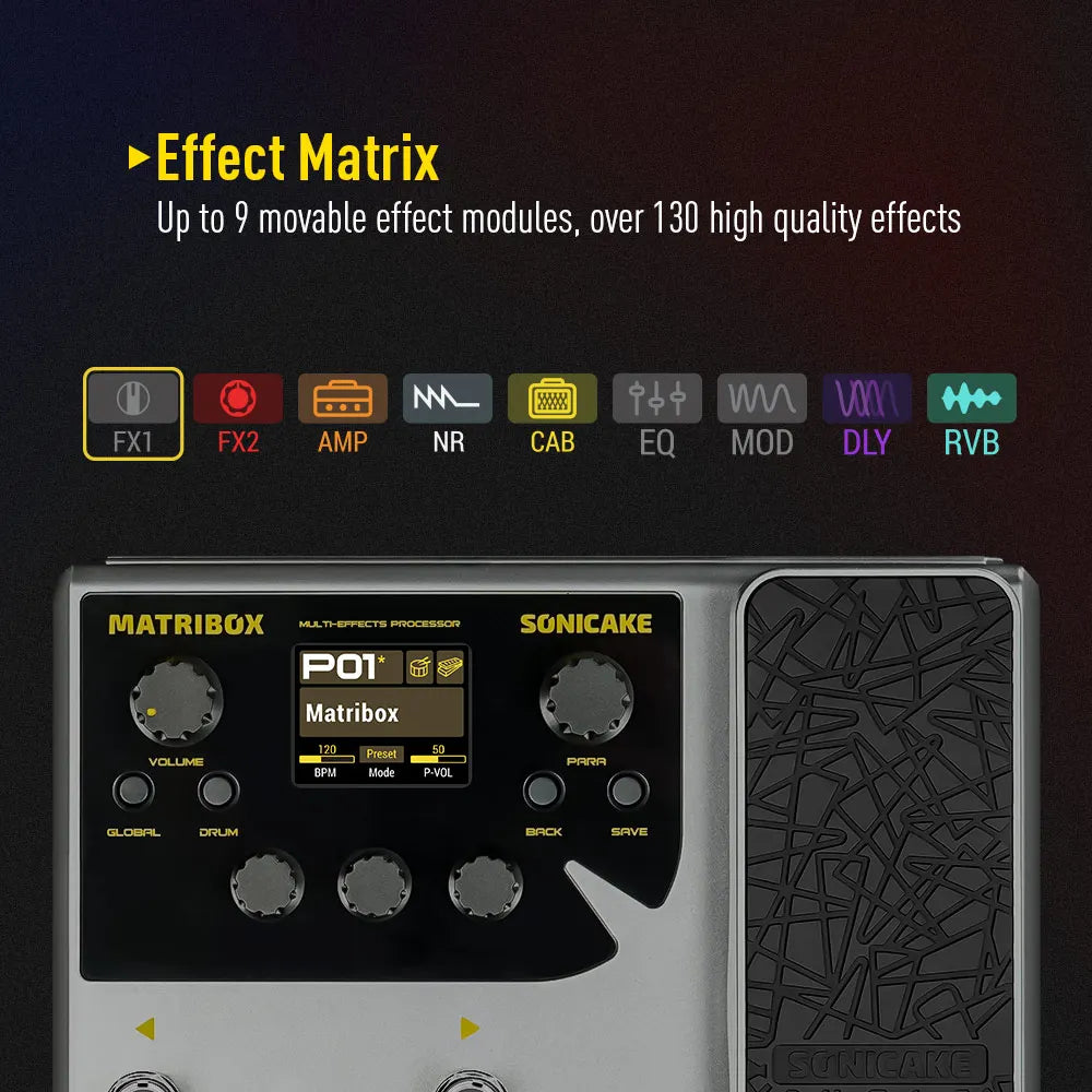 QME-50 Multi Effects Processor with Looper & Amp Models by HitMyNeed