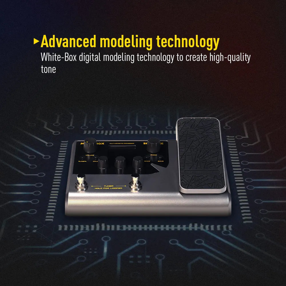 QME-50 Multi Effects Processor with Looper & Amp Models by HitMyNeed