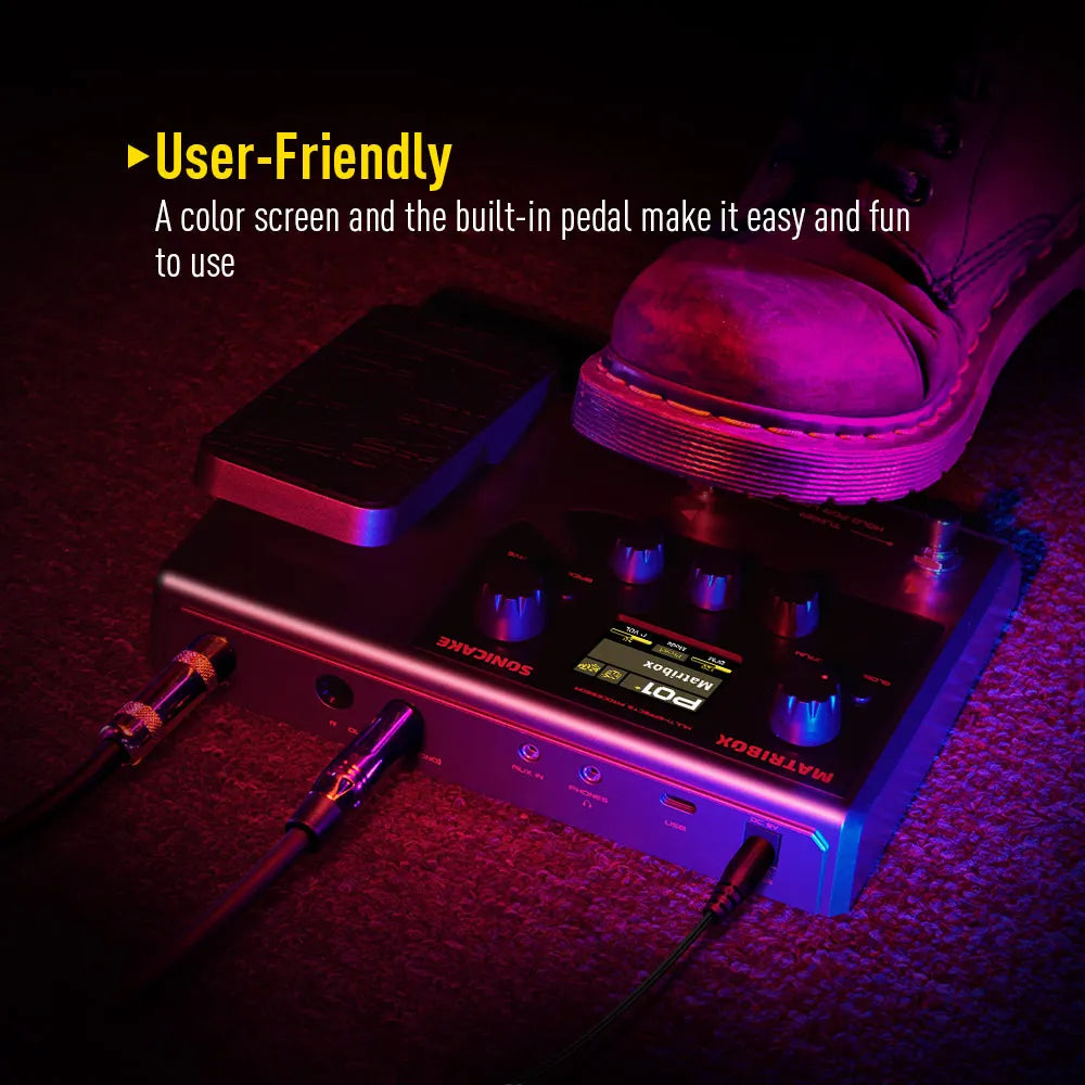 QME-50 Multi Effects Processor with Looper & Amp Models by HitMyNeed