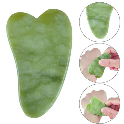 Quartz Gua Sha Board Facial & Body Massage Tool by HitMyNeed