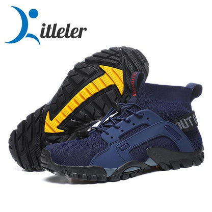 Quick-Dry Aqua Shoes with Anti-Slip Sole blue 41 by HitMyNeed