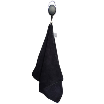 Quick Dry Golf Ball Towel with Retractable Clip by HitMyNeed