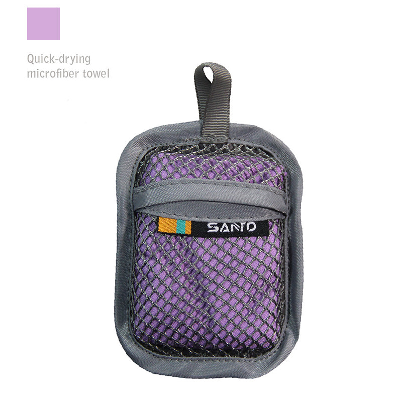 Quick Dry Microfiber Sports & Travel Towel 40x40cm purple by HitMyNeed