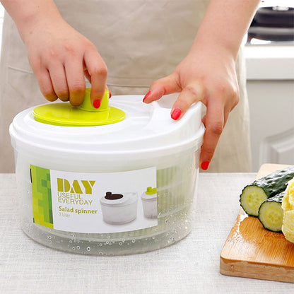 Quick-Dry Salad Spinner & Vegetable Washer with Colander Bowl by HitMyNeed