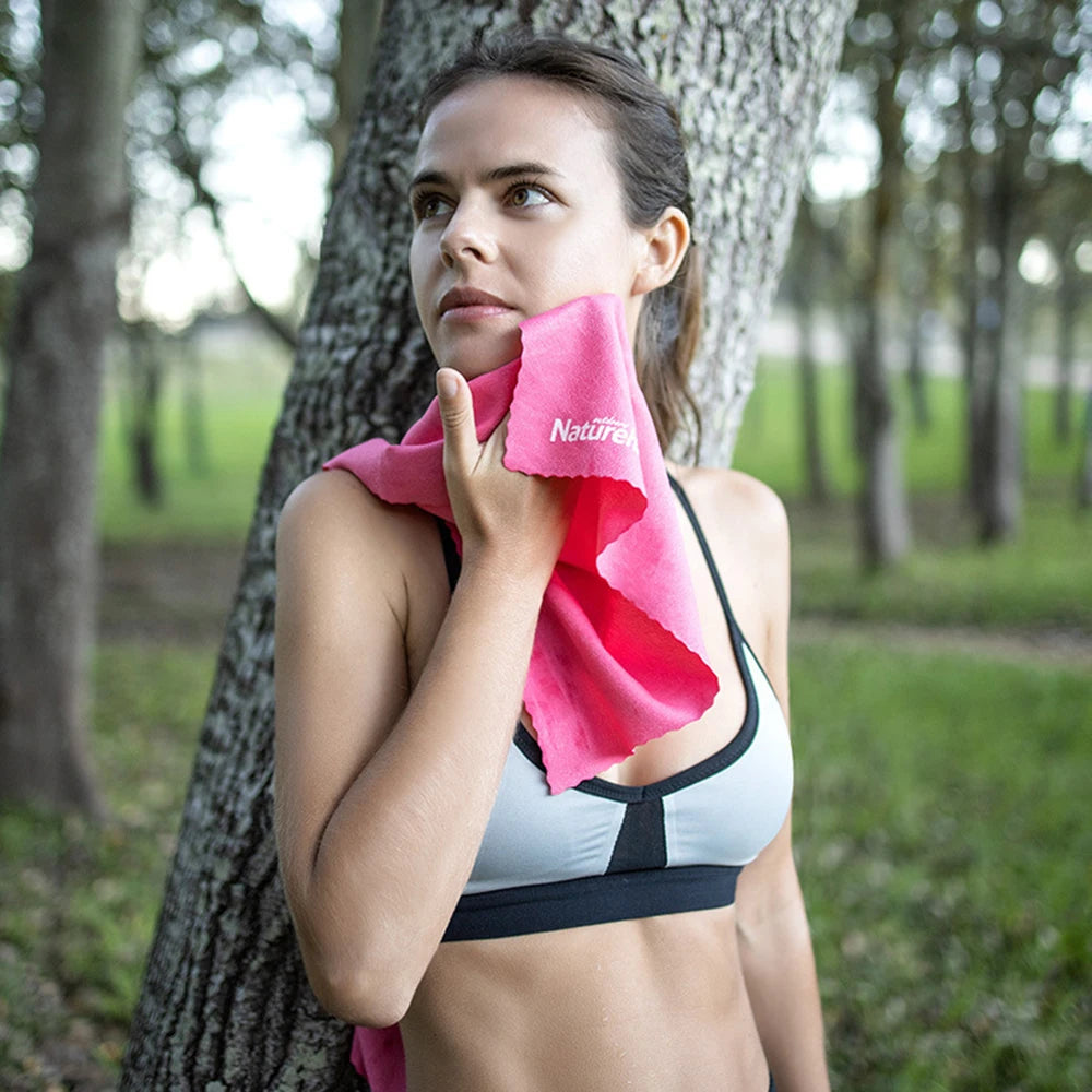 Quick Dry Travel Towel with Bag - Compact & Absorbent by HitMyNeed