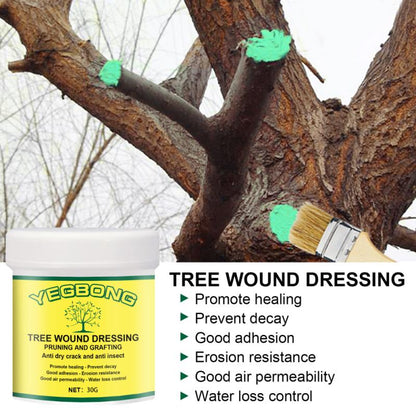 Quick Dry Tree Wound Sealer 30g with Brush by HitMyNeed