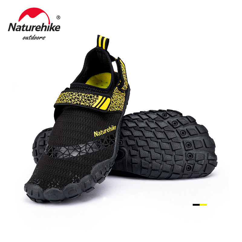 Quick-Dry Wading Water Shoes with Anti-Slip Sole black xl-43-44 by HitMyNeed