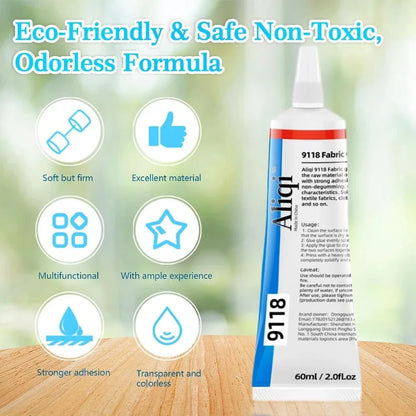 Quick Dry Waterproof Fabric Glue 15/60ml by HitMyNeed
