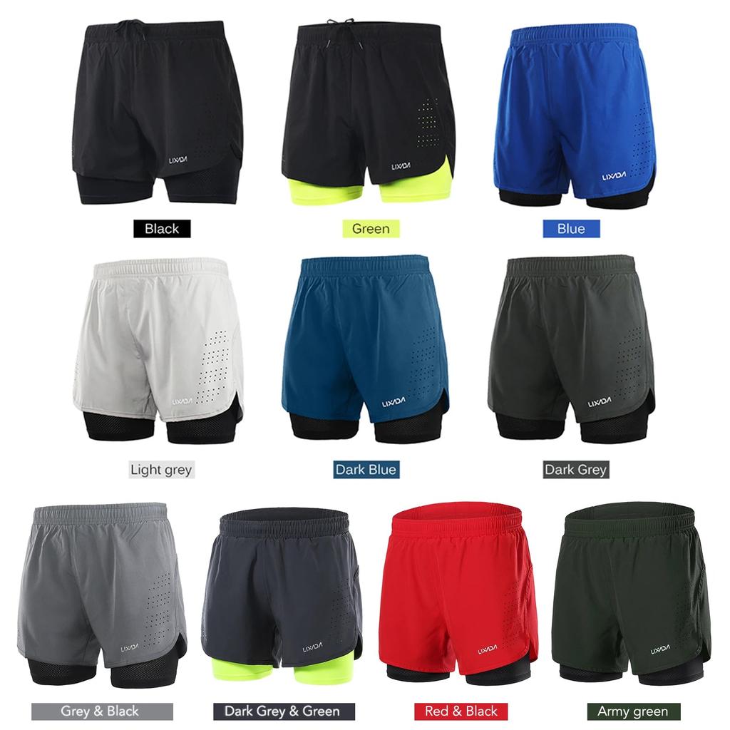 Quick-Drying Men's Athletic Training Shorts by HitMyNeed