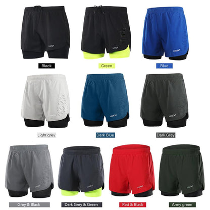 Quick-Drying Men's Athletic Training Shorts by HitMyNeed