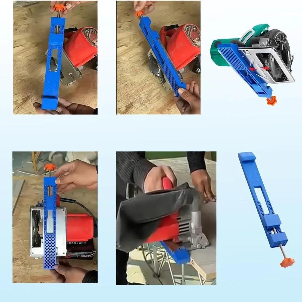 Quick Fix Circular Saw Jig for Precise Wood Cuts by HitMyNeed