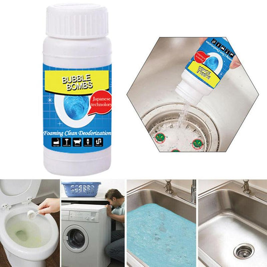 Quick Foaming Toilet Bowl & Drain Cleaner 100g by HitMyNeed