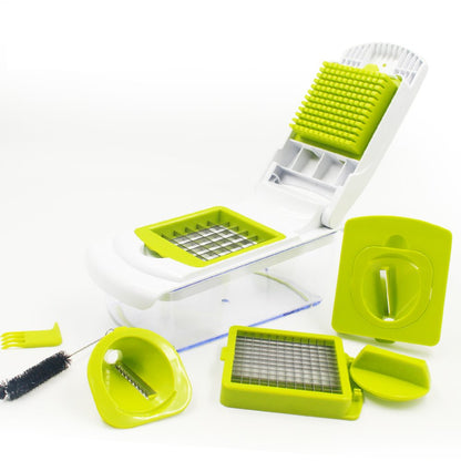 Quick Push Food Chopper with 4 Blades, 4-Cup Tray by HitMyNeed