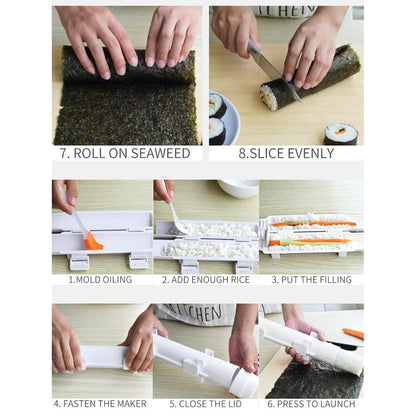 Quick Sushi Roller Rice Mold for DIY Sushi by HitMyNeed