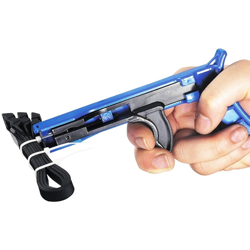 Quick Tying Cable Tie Gun for Fast Cable Management by HitMyNeed