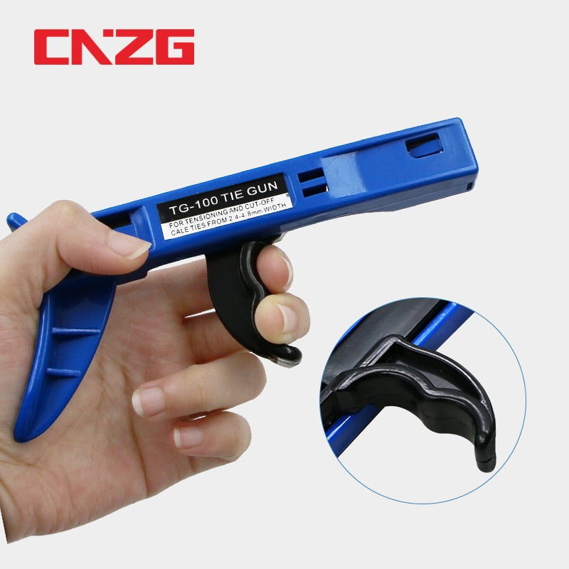 Quick Tying Cable Tie Gun for Fast Cable Management by HitMyNeed
