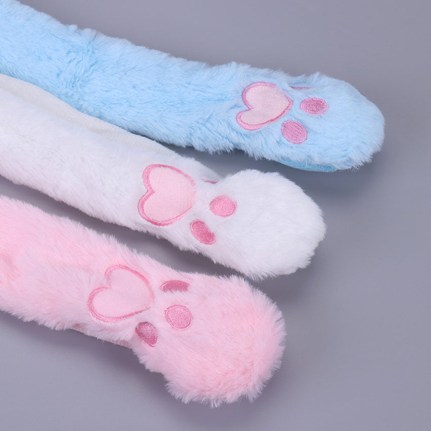Rabbit Ear Plush Hat with Moving Ears for Kids & Adults by HitMyNeed