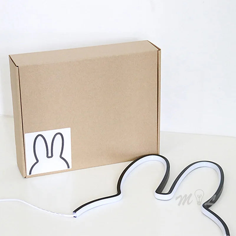 Rabbit LED Night Light USB Desk Lamp for Kids by HitMyNeed