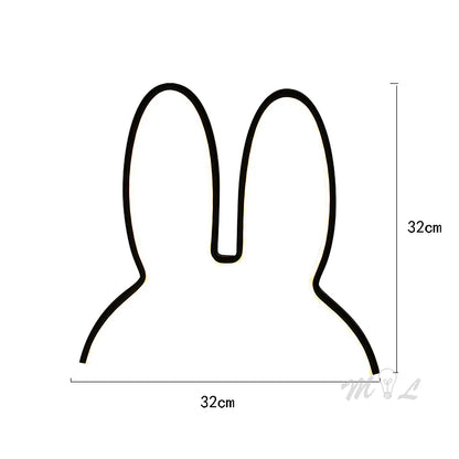 Rabbit LED Night Light USB Desk Lamp for Kids by HitMyNeed