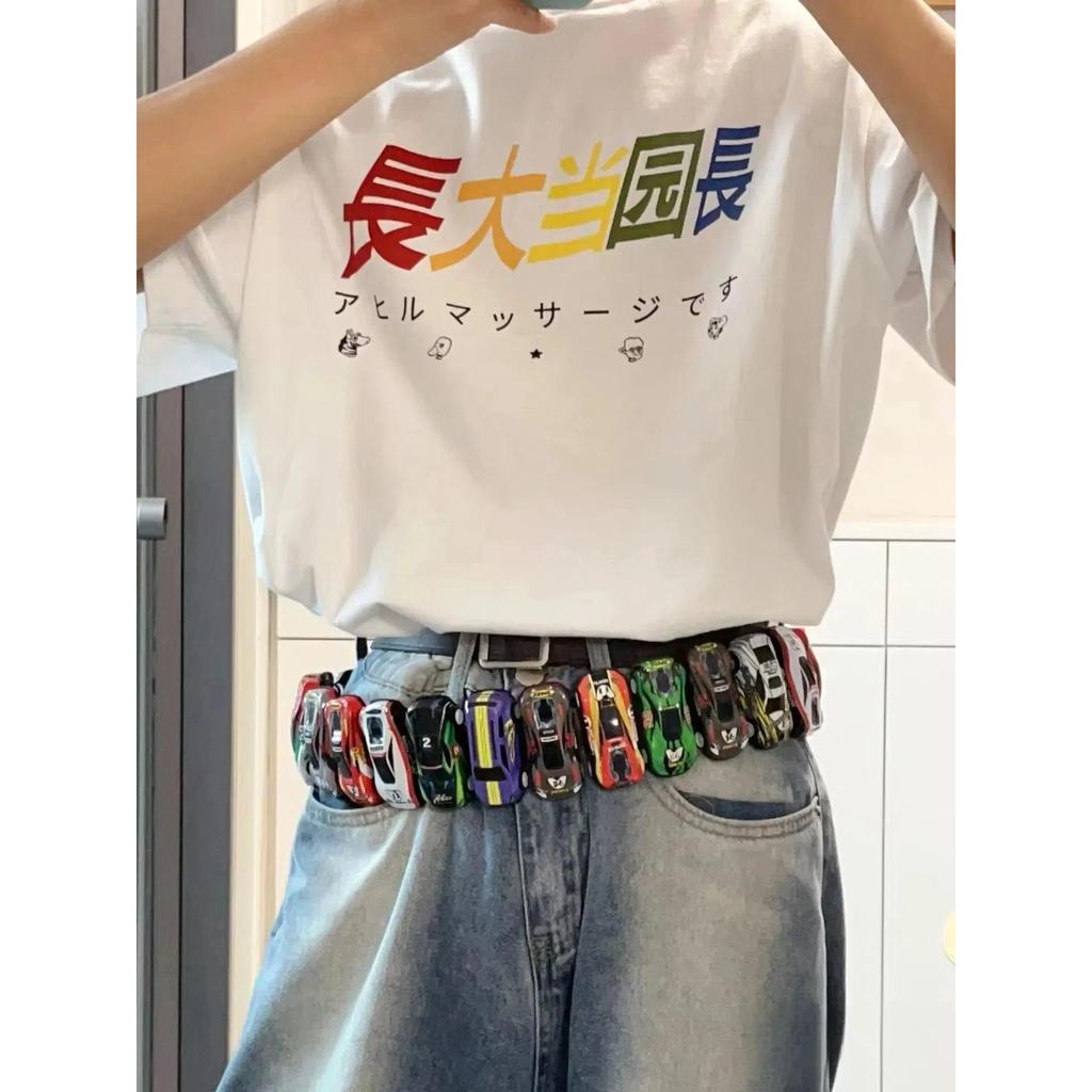 Racing Car Model Y2K Streetwear Belt 18pcs by HitMyNeed