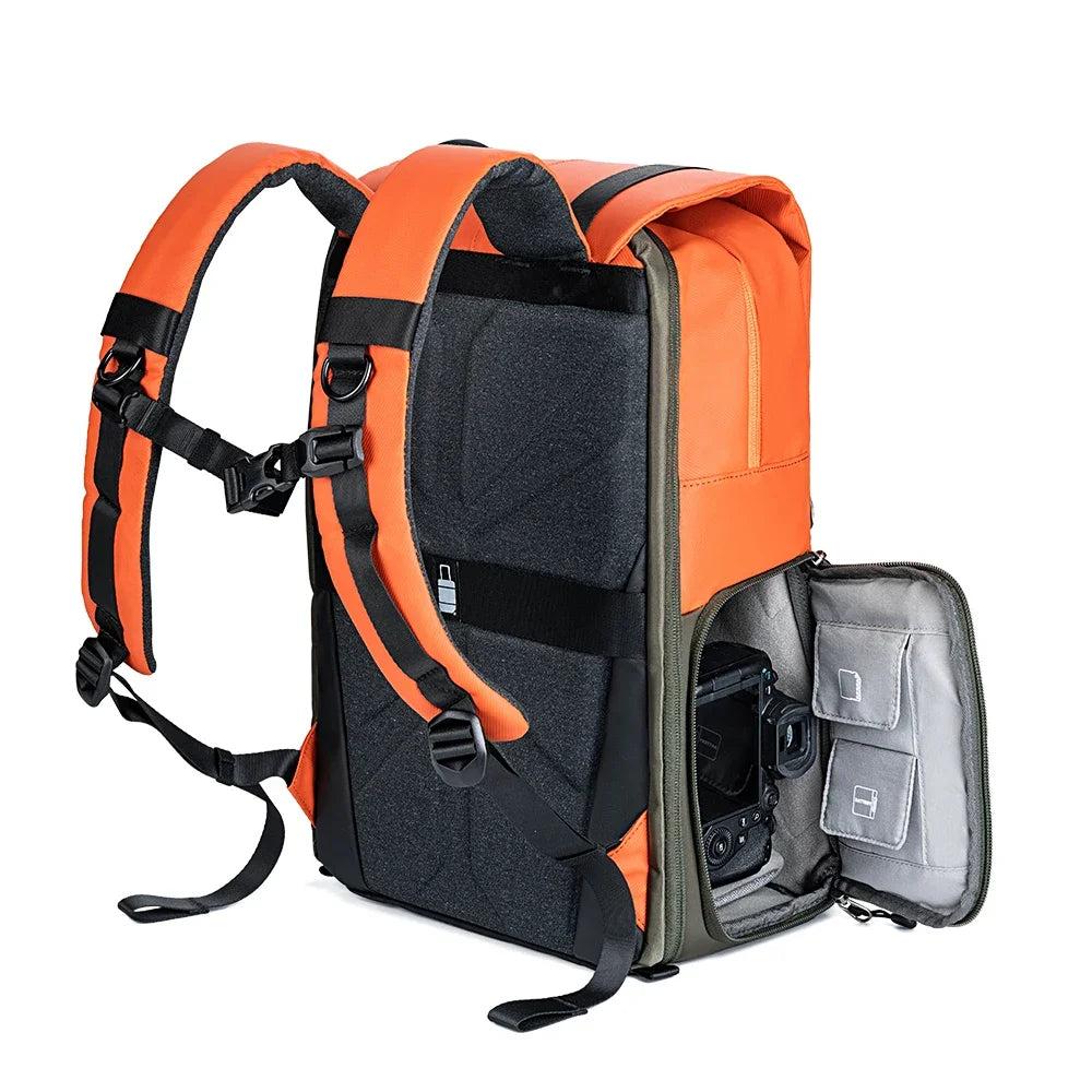 Rain Cover Camera Backpack with Tripod & Quick Access by HitMyNeed