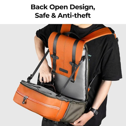 Rain Cover Camera Backpack with Tripod & Quick Access by HitMyNeed