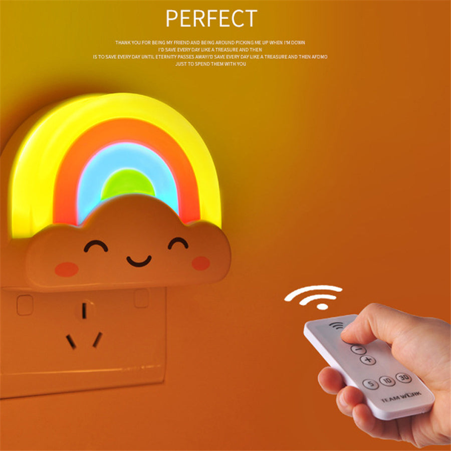 Rainbow Baby Night Light with Sound Sensor by HitMyNeed