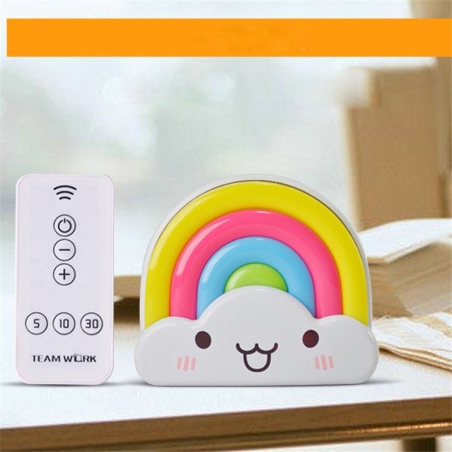 Rainbow Baby Night Light with Sound Sensor by HitMyNeed