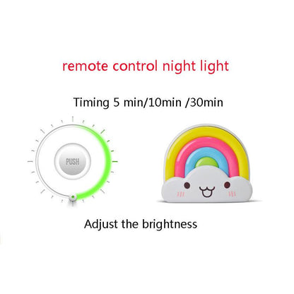 Rainbow Baby Night Light with Sound Sensor by HitMyNeed