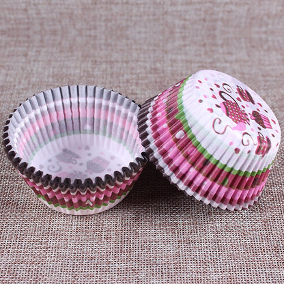 Rainbow Cupcake Paper Liners (Set of 100) by HitMyNeed