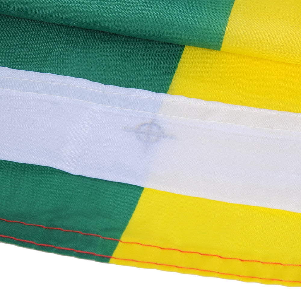Rainbow Flag Polyester Cloth with Brass Grommets by HitMyNeed
