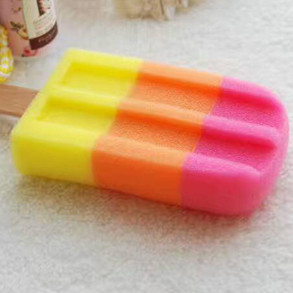 Rainbow Ice Cream Shower Sponge with Hanging Loop by HitMyNeed