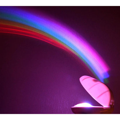 Rainbow Projector LED Night Light with Timer by HitMyNeed