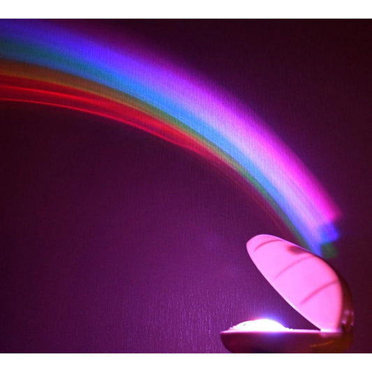 Rainbow Projector LED Night Light with Timer by HitMyNeed