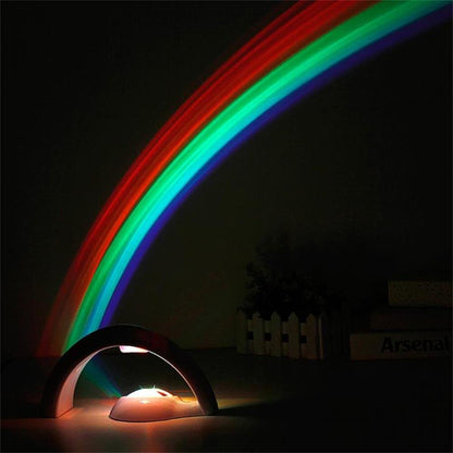 Rainbow Projector Night Light for Kids Bedrooms by HitMyNeed