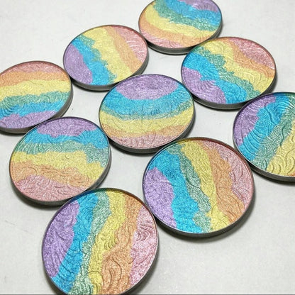 Rainbow Shimmer Highlighter Powder Palette by HitMyNeed