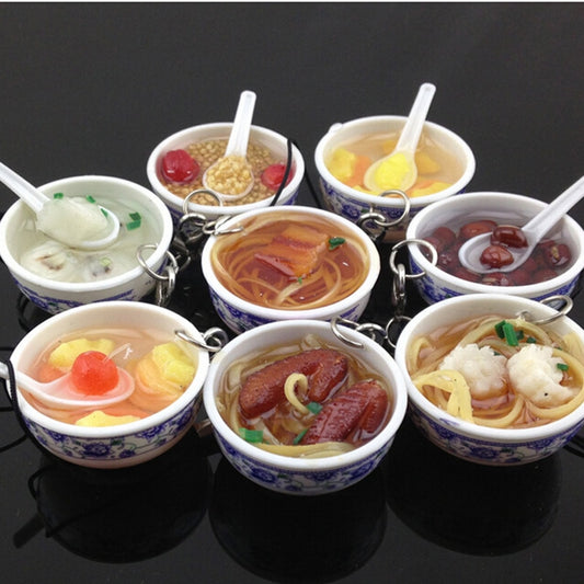 Ramen Noodle Mini PVC Keychain Accessory by HitMyNeed