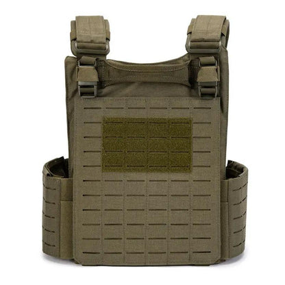 Ranger Green 1000D Nylon MOLLE Plate Carrier Vest by HitMyNeed