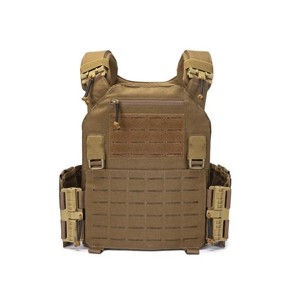 Ranger Green 1000D Nylon MOLLE Plate Carrier Vest khaki by HitMyNeed