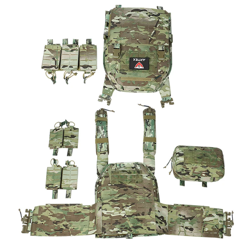 Ranger Green Quick-Release Plate Carrier Vest by HitMyNeed